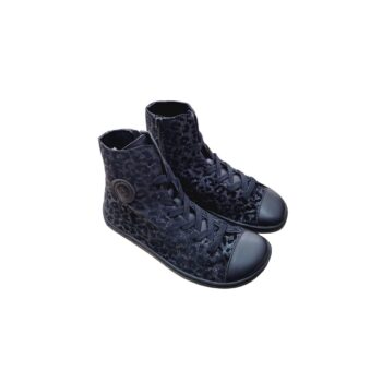 Botines Barefoot Brillante/Leopardo Galaxia - Coqueflex ADAM 15500