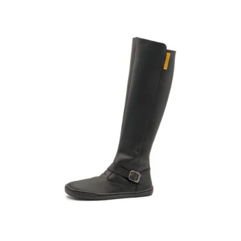 Botas Altas Barefoot Flexinens Piel Negro 9090-X