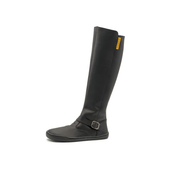 Botas Altas Barefoot Flexinens Piel Negro 9090-X