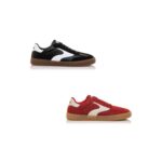 Zapatillas Barefoot Mustang 84806 Plity Black & Plity Red