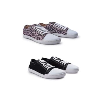 Zapatillas Urban de Navega | Leopardo y Negro