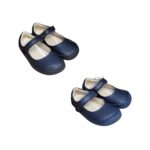 Merceditas Barefoot FlexiNens – 9020R Match Salvaje | Calzado Respetuoso en Azul Marino y Negro