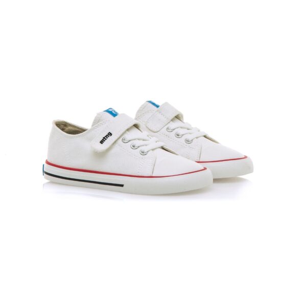Zapatillas respetuosas Mustang Free Canver Blanco junior