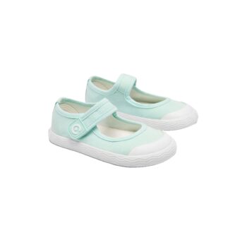 Merceditas Goflex Barefoot Lona Aqua