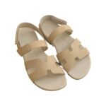 Sandalia Barefoot 1559 Serraje Mostaza Arena