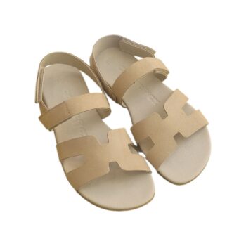 Sandalia Barefoot 1559 Serraje Mostaza Arena