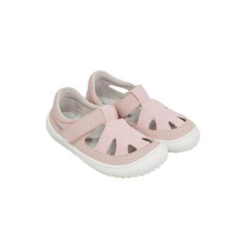 Sandalia cangrejera barefoot Suede Rosa Coqueflex