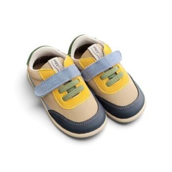 Deportivos Barefoot Zapyflex Taupe-navy